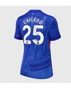 Billige Fotballdrakt Chelsea Moises Caicedo #25 Replika Hjemmedrakt Dame 2025-26 Kortermet Billige Fotballdrakt Chelsea Moises Caicedo #25 Replika Hjemmedrakt Dame 2025-26 Kortermet